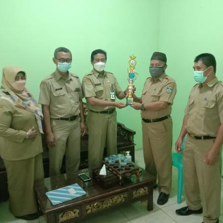PENYERAHAN PIALA LOMBA GERMAS JUARA 1 TINGKAT KABUPATEN JEPARA
